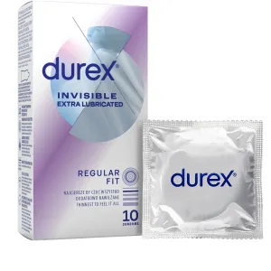 DUREX Invisible extra lubrikované kondómy 3 ks