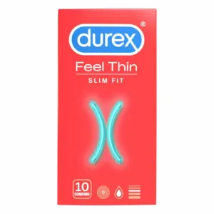 Durex Feel Thin Slim Fit - kondóm s realistickým pocitom (10 ks)
