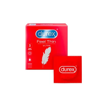 Durex Feel Ultra Thin - ultra realistické kondómy (3ks) #3429378