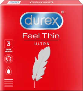 Durex Feel Ultra Thin - ultra realistické kondómy (3ks) #3454176