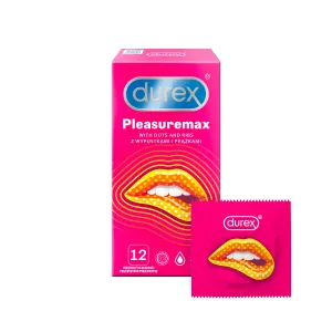 Durex Pleasuremax Kondómy 12 ks