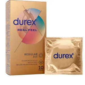 Durex Real Feel - bezlatexové kondómy (10 ks) #66002