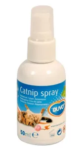 Spray Catnip DUVO+ stimulačný sprej na podporu hrania mačiek 50ml