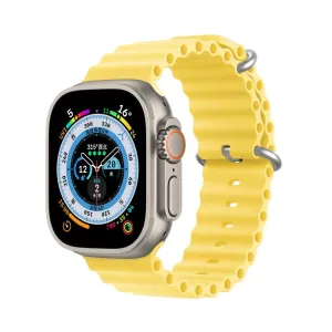 Dux Ducis Strap remienok, Apple Watch 8 / 7 / 6 / 5 / 4 / 3 / 2 / SE (45 / 44 / 42 mm), žltý