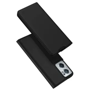 Dux Ducis Skin Pro knižkové kožené puzdro na OnePlus Nord CE 2 5G, čierne