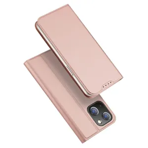 Dux Ducis Skin Pro case, knižkové púzdro, iPhone 15, ružové