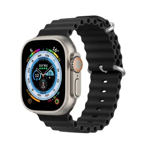 Remienok na hodinky Dux Ducis pre Apple Watch 8 / 7 / 6 / 5 / 4 / 3 / 2 / SE (45 / 44 / 42 mm) - Čierna KP26352