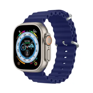Remienok na hodinky Dux Ducis pre Apple Watch 8 / 7 / 6 / 5 / 4 / 3 / 2 / SE (45 / 44 / 42 mm) - Tmavo Modrá KP26351