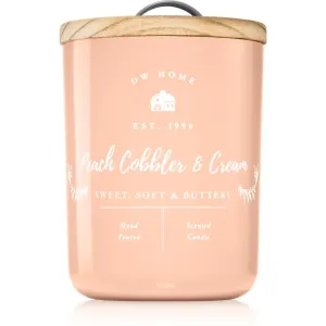 DW Home Farmhouse Peach Cobbler & Cream vonná sviečka 108 g