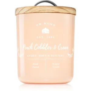 DW Home Farmhouse Peach Cobbler & Cream vonná sviečka 241 g