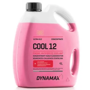 DYNAMAX Nemrznúca chladiaca kvapalina 4L Cool 12 ULTRA G12