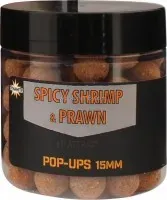 Dynamite baits foodbait spicy shrimp & prawn pop-ups - 15 mm