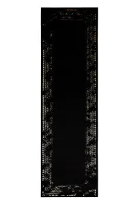 Behúň Gloss 408C 86 geometric black/gold Rozmery kobercov: 70x200