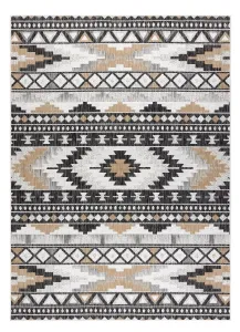 Kusový koberec Cooper Sisal Aztec 22235 ecru/black Rozmery kobercov: 160x220