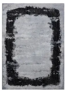 Kusový koberec Core A004 Frame black/light grey Rozmery kobercov: 200x290