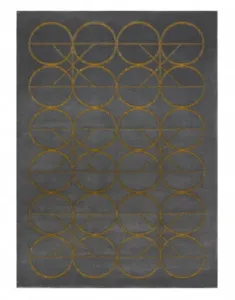 Kusový koberec Emerald 1010 grey and gold Rozmery kobercov: 200x290