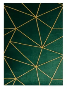 Kusový koberec Emerald 1013 green and gold Rozmery kobercov: 240x330