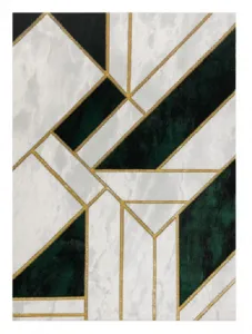 Kusový koberec Emerald 1015 green and gold Rozmery kobercov: 200x290