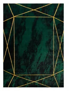 Kusový koberec Emerald 1022 green and gold Rozmery kobercov: 200x290