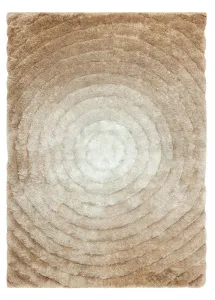 Kusový koberec Flim 008-B1 Circles beige Rozmery kobercov: 160x220