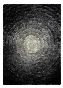 Kusový koberec Flim 008-B2 Circles grey Rozmery kobercov: 160x220