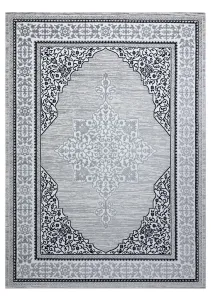 Kusový koberec Gloss 8490 52 Ornament ivory/grey Rozmery kobercov: 200x290