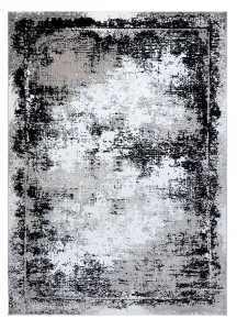 Kusový koberec Gloss 8493 78 Vintage grey/black Rozmery kobercov: 200x290
