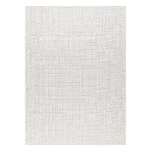 Kusový koberec Timo 6272 White – na von aj na doma Rozmery kobercov: 120x170