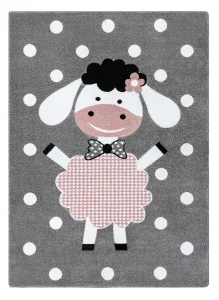 Detský kusový koberec Petit Dolly sheep grey Rozmery kobercov: 140x190