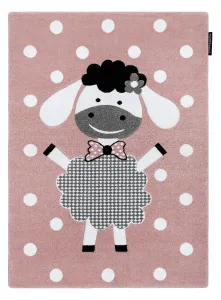 Detský kusový koberec Petit Dolly sheep pink Rozmery kobercov: 140x190