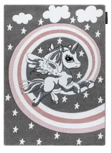 Detský kusový koberec Petit Pony grey Rozmery kobercov: 200x290