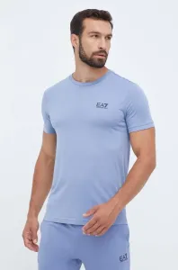 Bavlnené tričko EA7 Emporio Armani s potlačou #8031881