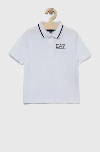 Biele tričká EA7 Emporio Armani