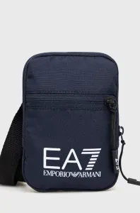Malá taška EA7 Emporio Armani tmavomodrá farba #163466