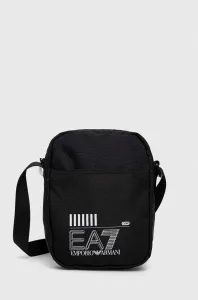 Malá taška EA7 Emporio Armani čierna farba #8521320