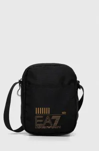 Malá taška EA7 Emporio Armani čierna farba #8676618