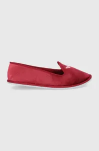 Papuče EA7 Emporio Armani červená farba #9403636