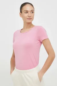 Tričko EA7 Emporio Armani dámsky, ružová farba #8804684