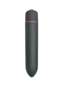 Easytoys Bullet - vodotesný tyčový vibrátor (čierny)