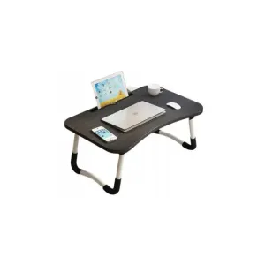 Čierny skladací stôl pre laptop/tablet/knihu #4058363