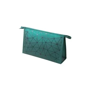 Dámska zelená kozmetická taška so vzorom #4057055