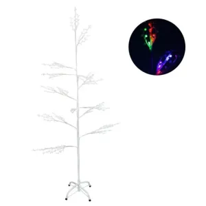 Farebný svietiaci vianočný stromček