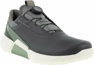 Ecco Biom H4 BOA Mens Golf Shoes Magnet/Frosty Green 40