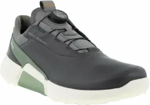 Ecco Biom H4 BOA Mens Golf Shoes Magnet/Frosty Green 41 Pánske golfové topánky