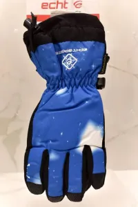 Modré lyžiarske rukavice ECHT DOLOMITY M-L-XL #1783724