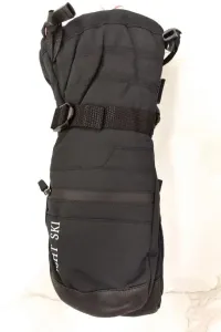 Pánske čierne lyžiarske rukavice ECHT MORZINE L-XL-2XL #1783517