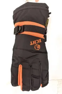 Pánske čierne lyžiarske rukavice ECHT STOWE L-XL-2XL #1783665