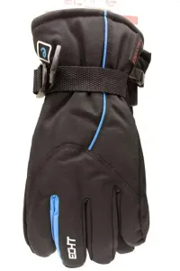 Pánske čierne lyžiarske rukavice ECHT ZERMAT L-XL-2XL #1783542