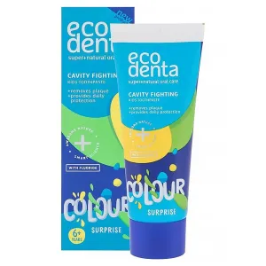 Ecodenta Farebná zubná pasta pre deti Cavity Fighting ( Kids Toothpaste) 75 ml