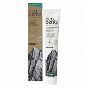 Ecodenta Organická čierna zubná bieliaca pasta Jungle Fruits (Charocal Whitening Toothpaste) 75 ml